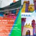Lugar de criança autista é em todo lugar. PRAIA-UFMG, em parceria com o Jump Around Brasil, vai realizar sessão única e gratuita, no dia 14, BH Shopping, às 13h30. É o que diz essa foto do maior Castelo da América Latina.
