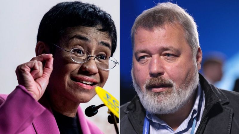 Maria Ressa and Dmitry Muratov jointly won the 2021 Nobel Peace Prize