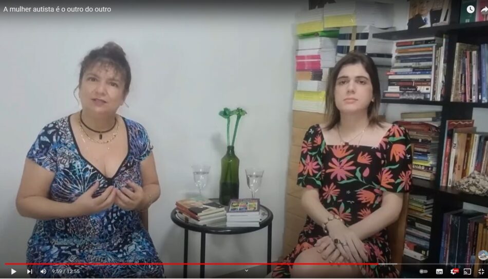 Selma Sueli Silva & Sophia Mnedonça no episódio "A mulher autista é o outro do outro"