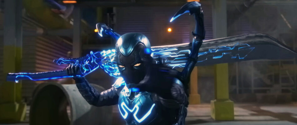 Besouro Azul recicla desgastada fórmula de filmes de super-herói. Esta obra da DC é ação repetitiva e massante.