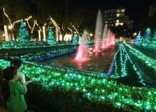 Iluminação da Praça da Liberdade/BH