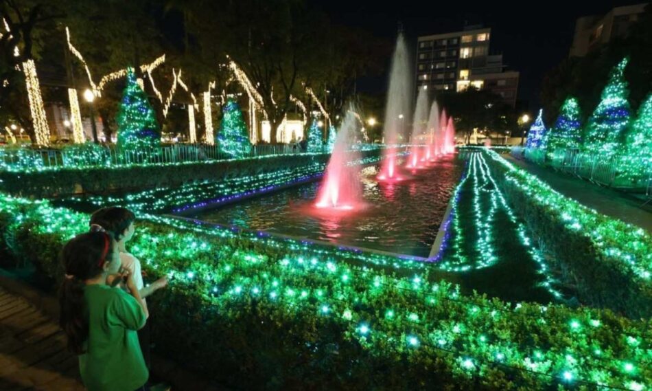 Iluminação da Praça da Liberdade/BH