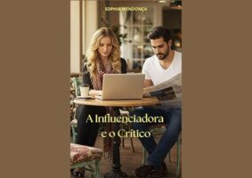 Dez Razões Para Se Apaixonar por "A Influenciadora e o Crítico", uma comédia romântica de Sophia Mendonça que celebra a literatura.