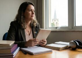 Entre o Dogma e a Dúvida: Simone Campos discute autismo, autoficção e a vivência religiosa em "Mulher de Pouca Fé"